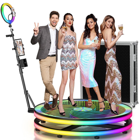 Spin Vortex Dual-Light 360 Photo Booth