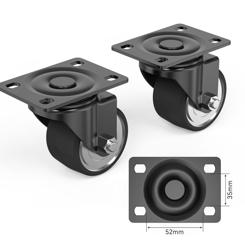 Ruedas de repuesto para Flight Case de 360° Photo Booth (juego de 4)