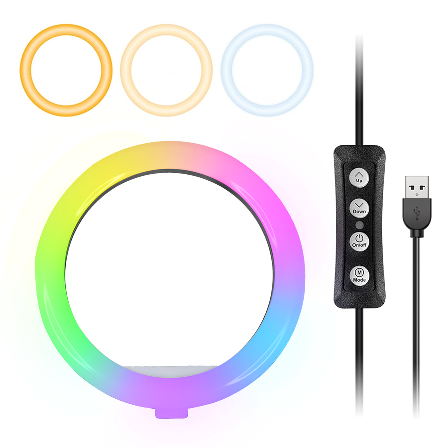 360 Photo Booth RGB LED Ring Light