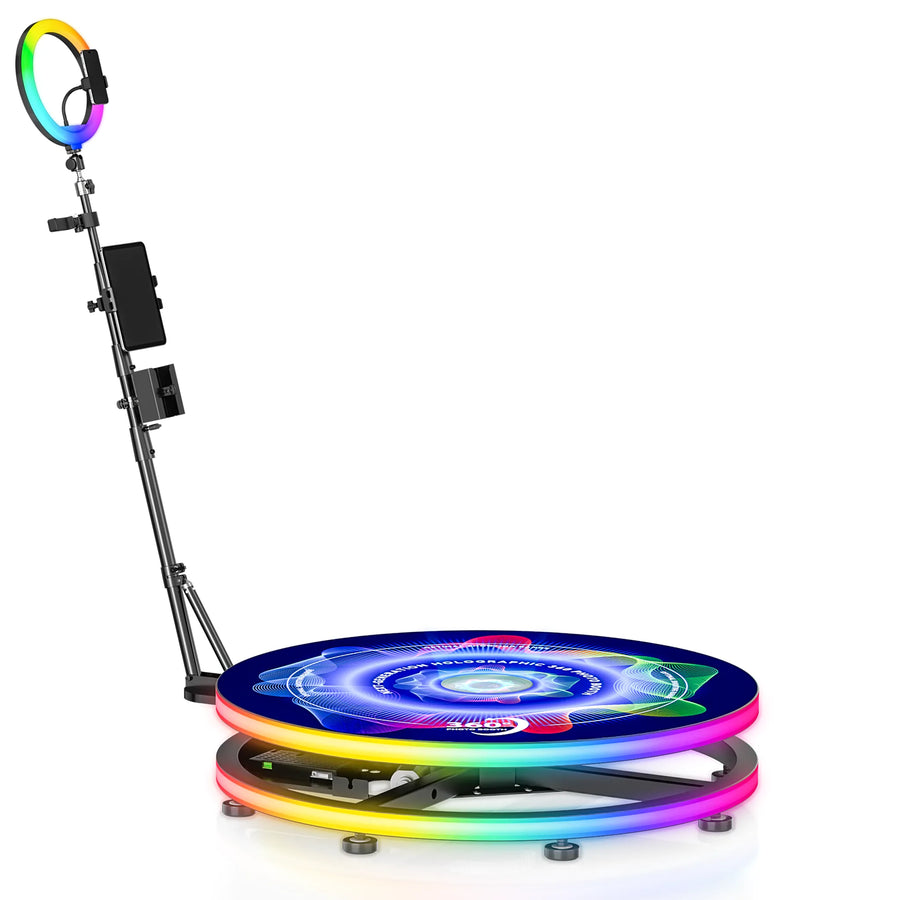 Spin Holo 360 Fotokabine mit Mini-Holografie-Display