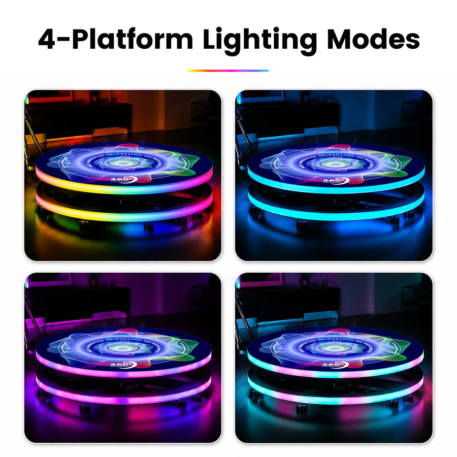 Spin Holo 360 Fotokabine mit Mini-Holografie-Display