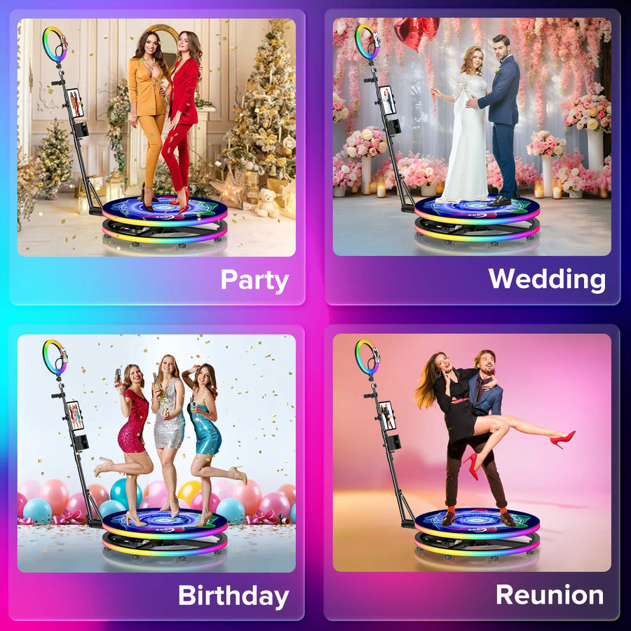 Spin Holo 360 Fotokabine mit Mini-Holografie-Display