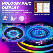 Spin Holo 360 Fotokabine mit Mini-Holografie-Display