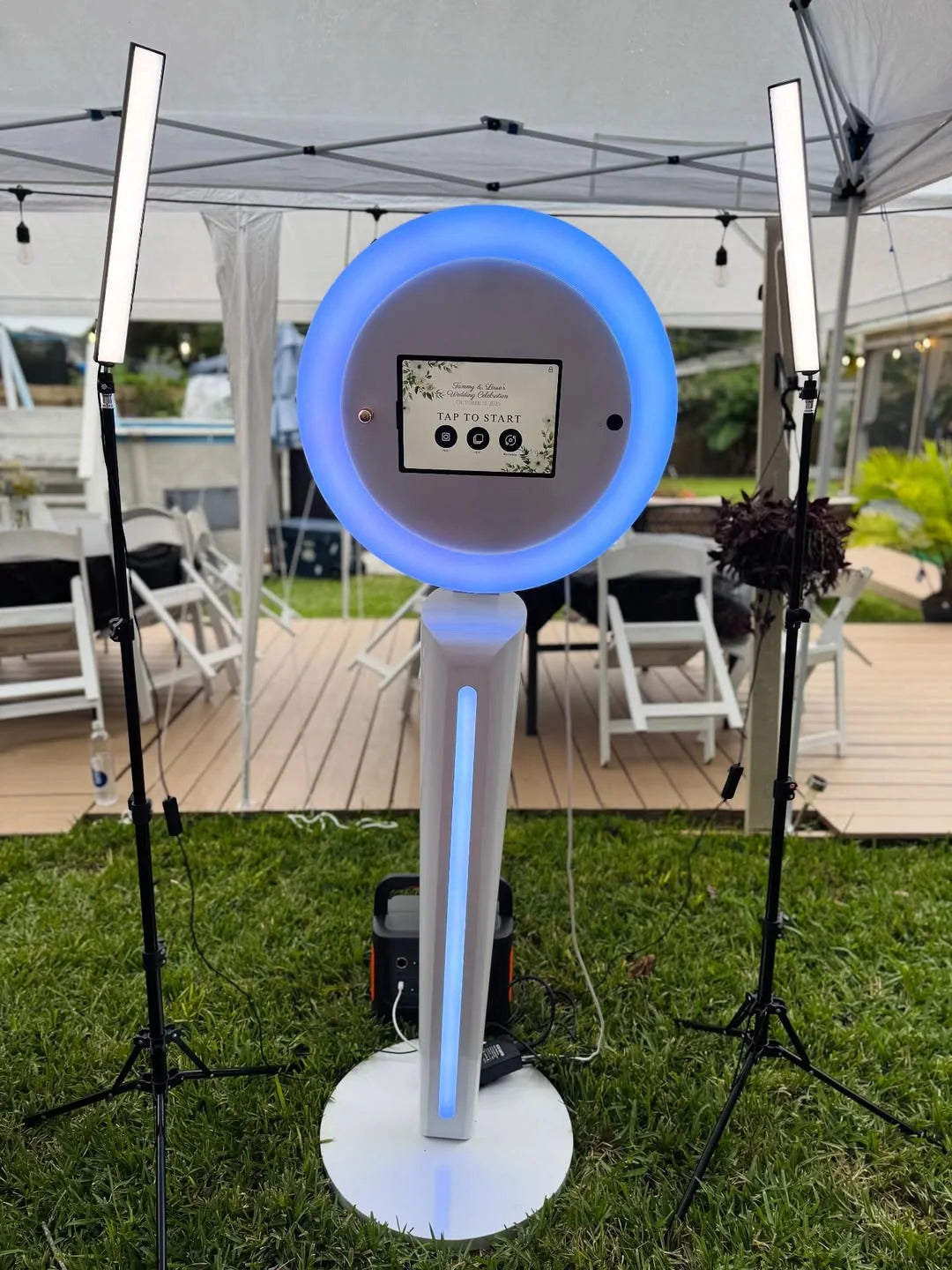 Fotomatón para iPad - Z1 at a customer event — setup 1