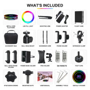 Spin Metal Core 360 Photo Booth what's included with 360 remote